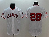 San Francisco Giants #28 Buster Posey White USA Independence Day 2016 Flexbase Collection Stitched Baseball Jersey,baseball caps,new era cap wholesale,wholesale hats