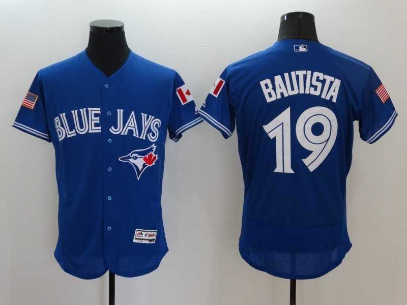 Toronto Blue Jays #19 Jose Bautista Independence Day Blue 2016 Flexbase Collection Stitched Baseball Jersey,We sell and wholesale Toronto Blue Jays #19 Jose Bautista Independence Day Blue 2016 Flexbase Collection Stitched Baseball Jersey on line form chian!