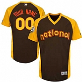 Youth MLB Customized Brown 2016 All Star National League Stitched Baseball Jersey,baseball caps,new era cap wholesale,wholesale hats