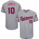 Baltimore Orioles #10 Adam Jones Gray 2016 Fashion Stars & Stripes Flexbase Stitched Baseball Jersey Jiasu,baseball caps,new era cap wholesale,wholesale hats