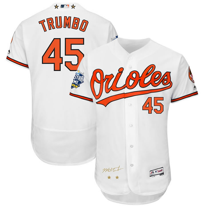Baltimore Orioles #45 Mark Trumbo White 2016 All Star Flexbase Collection Signature Stitched Jersey Jiasu,We sell and wholesale Baltimore Orioles #45 Mark Trumbo White 2016 All Star Flexbase Collection Signature Stitched Jersey Jiasu on line form chian!