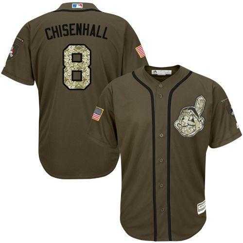 Cleveland Indians #8 Lonnie Chisenhall Green Salute to Service Stitched Baseball Jersey Jiasu,We sell and wholesale Cleveland Indians #8 Lonnie Chisenhall Green Salute to Service Stitched Baseball Jersey Jiasu on line form chian!