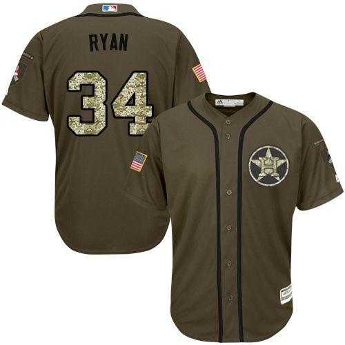 Houston Astros #34 Nolan Ryan Green Salute to Service Stitched Baseball Jersey Jiasu,We sell and wholesale Houston Astros #34 Nolan Ryan Green Salute to Service Stitched Baseball Jersey Jiasu on line form chian!