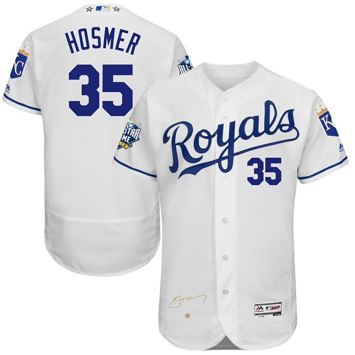 Kansas City Royals #35 Eric Hosmer White 2016 All Star Flexbase Collection Signature Stitched Jersey Jiasu,We sell and wholesale Kansas City Royals #35 Eric Hosmer White 2016 All Star Flexbase Collection Signature Stitched Jersey Jiasu on line form chian!