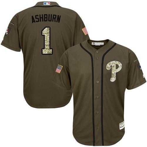 Philadelphia Phillies #1 Richie Ashburn Green Salute to Service Stitched Baseball Jersey Jiasu,We sell and wholesale Philadelphia Phillies #1 Richie Ashburn Green Salute to Service Stitched Baseball Jersey Jiasu on line form chian!