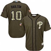 Philadelphia Phillies #10 Darren Daulton Green Salute to Service Stitched Baseball Jersey Jiasu,baseball caps,new era cap wholesale,wholesale hats