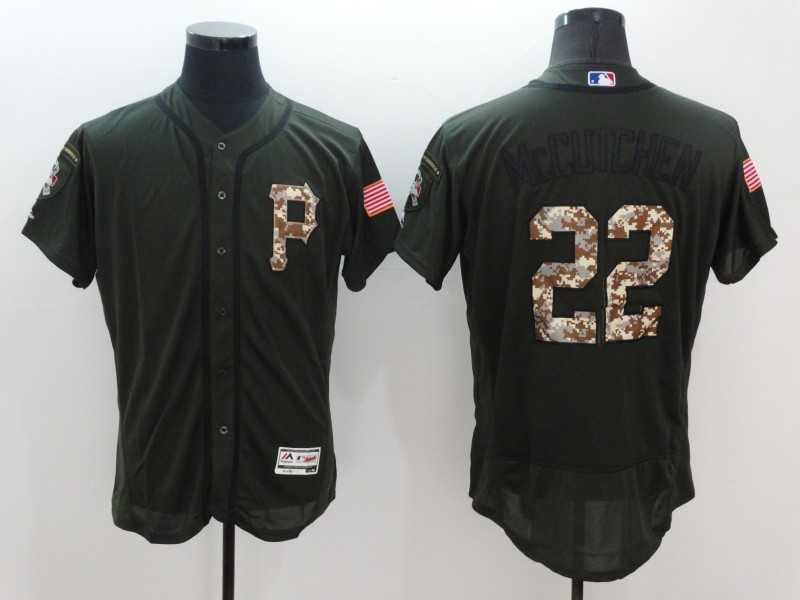 Pittsburgh Pirates #22 Andrew McCutchen Green Salute To Service 2016 Flexbase Collection Stitched Baseball Jersey,We sell and wholesale Pittsburgh Pirates #22 Andrew McCutchen Green Salute To Service 2016 Flexbase Collection Stitched Baseball Jersey on line form chian!