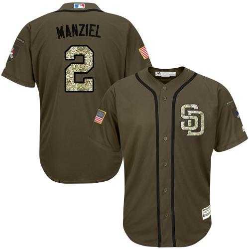 San Diego Padres #2 Johnny Manziel Green Salute to Service Stitched Baseball Jersey Jiasu,We sell and wholesale San Diego Padres #2 Johnny Manziel Green Salute to Service Stitched Baseball Jersey Jiasu on line form chian!