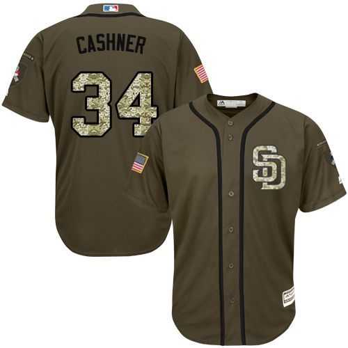 San Diego Padres #34 Andrew Cashner Green Salute to Service Stitched Baseball Jersey Jiasu,We sell and wholesale San Diego Padres #34 Andrew Cashner Green Salute to Service Stitched Baseball Jersey Jiasu on line form chian!
