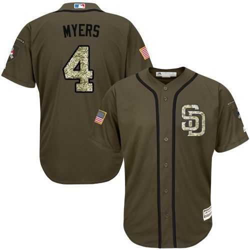 San Diego Padres #4 Wil Myers Green Salute to Service Stitched Baseball Jersey Jiasu,We sell and wholesale San Diego Padres #4 Wil Myers Green Salute to Service Stitched Baseball Jersey Jiasu on line form chian!