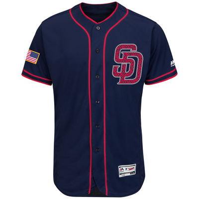 San Diego Padres Balnk Navy Blue 2016 Fashion Stars & Stripes Flexbase Stitched Baseball Jersey Jiasu,We sell and wholesale San Diego Padres Balnk Navy Blue 2016 Fashion Stars & Stripes Flexbase Stitched Baseball Jersey Jiasu on line form chian!