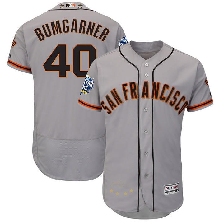 San Francisco Giants #40 Madison Bumgarner Gray 2016 All Star Flexbase Collection Signature Stitched Jersey Jiasu,We sell and wholesale San Francisco Giants #40 Madison Bumgarner Gray 2016 All Star Flexbase Collection Signature Stitched Jersey Jiasu on line form chian!