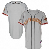 San Francisco Giants Customized Gray Camo Cool Base Stitched Baseball Jersey,baseball caps,new era cap wholesale,wholesale hats