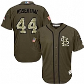 St. Louis Cardinals #44 Trevor Rosenthal Green Salute to Service Stitched Baseball Jersey Jiasu,baseball caps,new era cap wholesale,wholesale hats