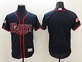 Tampa Bay Rays Customized Men's Navy Blue USA Independence Day 2016 Flexbase Collection Stitched Jersey,baseball caps,new era cap wholesale,wholesale hats