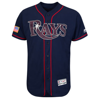 Tampa Bay Rays Customized Navy Blue 2016 Fashion Stars & Stripes Flexbase Stitched Baseball Jersey,We sell and wholesale Tampa Bay Rays Customized Navy Blue 2016 Fashion Stars & Stripes Flexbase Stitched Baseball Jersey on line form chian!