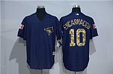 Toronto Blue Jays #10 Edwin Encarnacion Denim Blue Camo Stitched Baseball Jersey,baseball caps,new era cap wholesale,wholesale hats