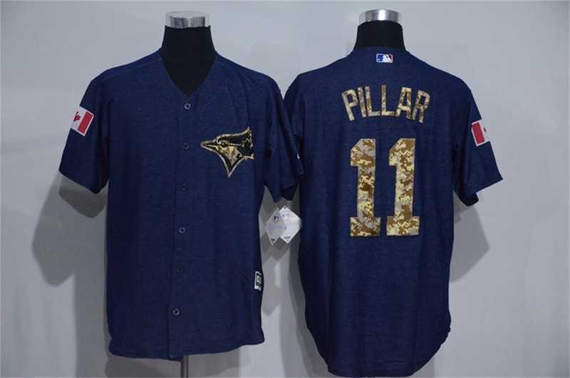 Toronto Blue Jays #11 Kevin Pillar Denim Blue Camo Stitched Baseball Jersey,We sell and wholesale Toronto Blue Jays #11 Kevin Pillar Denim Blue Camo Stitched Baseball Jersey on line form chian!