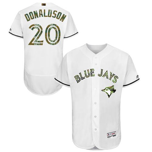 Toronto Blue Jays #20 Josh Donaldson White Flexbase Collection 2016 Memorial Day Stitched Baseball Jersey Jiasu,We sell and wholesale Toronto Blue Jays #20 Josh Donaldson White Flexbase Collection 2016 Memorial Day Stitched Baseball Jersey Jiasu on line form chian!