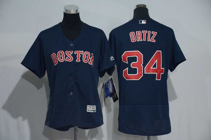 Women Boston Red Sox #34 David Ortiz Navy Blue 2016 Flexbase Collection Stitched Jersey,We sell and wholesale Women Boston Red Sox #34 David Ortiz Navy Blue 2016 Flexbase Collection Stitched Jersey on line form chian!
