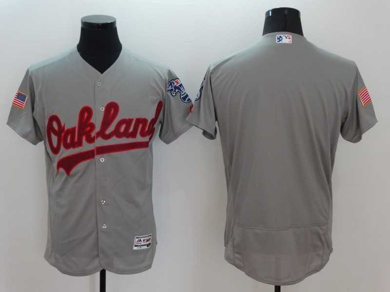 Oakland Athletics Customized Men's Gray USA Independence Day 2016 Flexbase Collection Stitched Jersey,We sell and wholesale Oakland Athletics Customized Men's Gray USA Independence Day 2016 Flexbase Collection Stitched Jersey on line form chian!