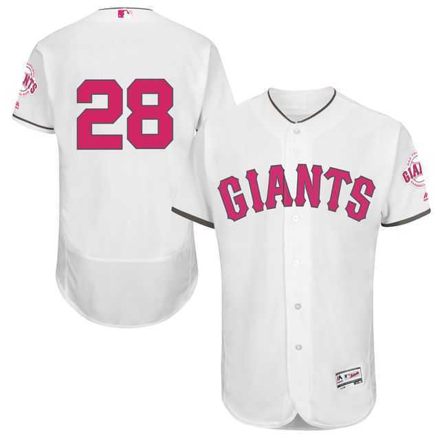 San Francisco Giants #28 Buster Posey White Home 2016 Mother's Day Flexbase Collection Stitched Baseball Jersey Jiasu,We sell and wholesale San Francisco Giants #28 Buster Posey White Home 2016 Mother's Day Flexbase Collection Stitched Baseball Jersey Jiasu on line form chian!