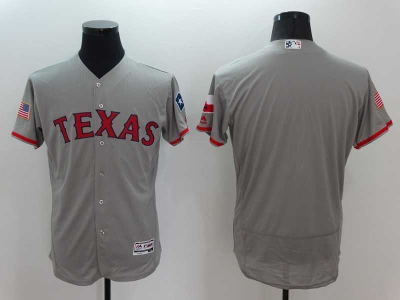 Texas Rangers Blank Gray USA Independence Day 2016 Flexbase Collection Stitched Jersey,We sell and wholesale Texas Rangers Blank Gray USA Independence Day 2016 Flexbase Collection Stitched Jersey on line form chian!