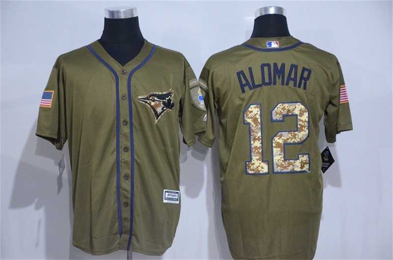 Toronto Blue Jays #12 Roberto Alomar Green Salute to Service New Cool Base Stitched Baseball Jersey,We sell and wholesale Toronto Blue Jays #12 Roberto Alomar Green Salute to Service New Cool Base Stitched Baseball Jersey on line form chian!
