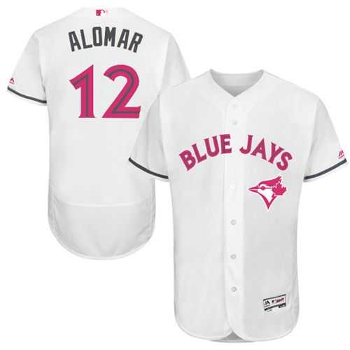 Toronto Blue Jays #12 Roberto Alomar White Flexbase Collection 2016 Mother's Day Stitched Baseball Jersey Jiasu,We sell and wholesale Toronto Blue Jays #12 Roberto Alomar White Flexbase Collection 2016 Mother's Day Stitched Baseball Jersey Jiasu on line form chian!