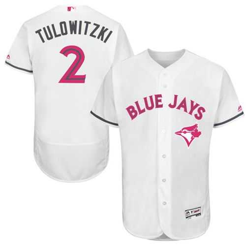 Toronto Blue Jays #2 Troy Tulowitzki White Flexbase Collection 2016 Mother's Day Stitched Baseball Jersey Jiasu,We sell and wholesale Toronto Blue Jays #2 Troy Tulowitzki White Flexbase Collection 2016 Mother's Day Stitched Baseball Jersey Jiasu on line form chian!