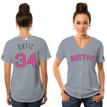 Women Boston Red Sox #34 David Ortiz Gray Road 2016 Mother's Day Flexbase Collection Jersey Jiasu,We sell and wholesale Women Boston Red Sox #34 David Ortiz Gray Road 2016 Mother's Day Flexbase Collection Jersey Jiasu on line form chian!