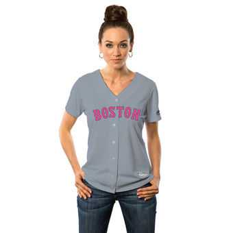 Women Boston Red Sox Blank Gray Road 2016 Mother's Day Flexbase Collection Stitched Baseball Jersey Jiasu,We sell and wholesale Women Boston Red Sox Blank Gray Road 2016 Mother's Day Flexbase Collection Stitched Baseball Jersey Jiasu on line form chian!