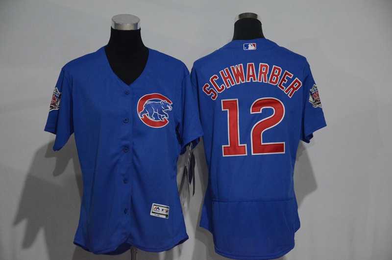 Women Chicago Cubs #12 Kyle Schwarber Blue 2016 Flexbase Collection Stitched Jersey,We sell and wholesale Women Chicago Cubs #12 Kyle Schwarber Blue 2016 Flexbase Collection Stitched Jersey on line form chian!