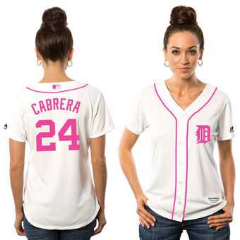 Women Detroit Tigers #24 Miguel Cabrera White Home 2016 Mother's Day Flex Base Stitched Jersey Jiasu,We sell and wholesale Women Detroit Tigers #24 Miguel Cabrera White Home 2016 Mother's Day Flex Base Stitched Jersey Jiasu on line form chian!