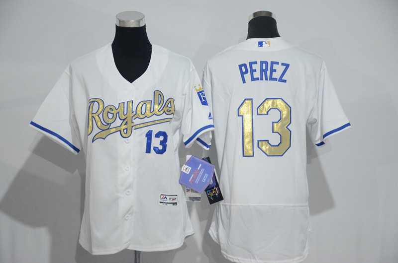 Women Kansas City Royals #13 Salvador Perez White 2016 Flexbase Collection Stitched Jersey,We sell and wholesale Women Kansas City Royals #13 Salvador Perez White 2016 Flexbase Collection Stitched Jersey on line form chian!