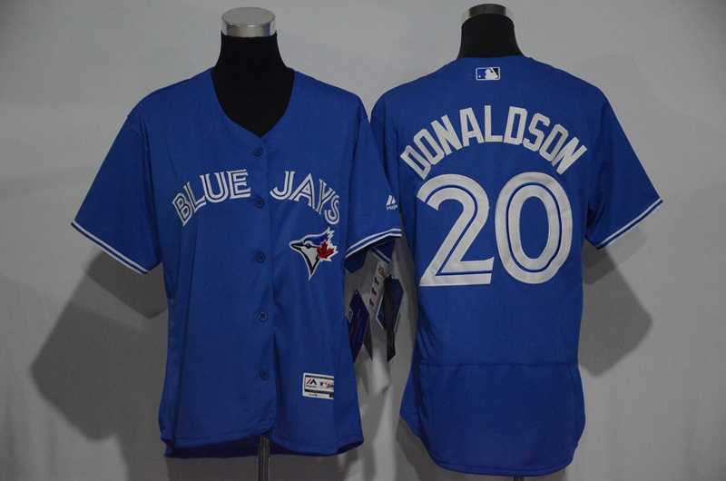 Women Toronto Blue Jays #20 Josh Donaldson Blue 2016 Flexbase Collection Stitched Jersey,We sell and wholesale Women Toronto Blue Jays #20 Josh Donaldson Blue 2016 Flexbase Collection Stitched Jersey on line form chian!