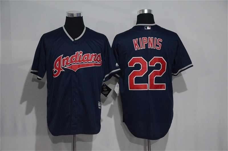 Cleveland Indians #22 Jason Kipnis Navy Blue New Cool Base Stitched Baseball Jersey,We sell and wholesale Cleveland Indians #22 Jason Kipnis Navy Blue New Cool Base Stitched Baseball Jersey on line form chian!