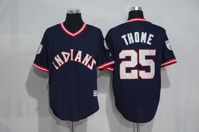 Cleveland Indians #25 Jim Thome Navy Blue 1976 Turn Back The Clock Stitched MLB Jersey,We sell and wholesale Cleveland Indians #25 Jim Thome Navy Blue 1976 Turn Back The Clock Stitched MLB Jersey on line form chian!