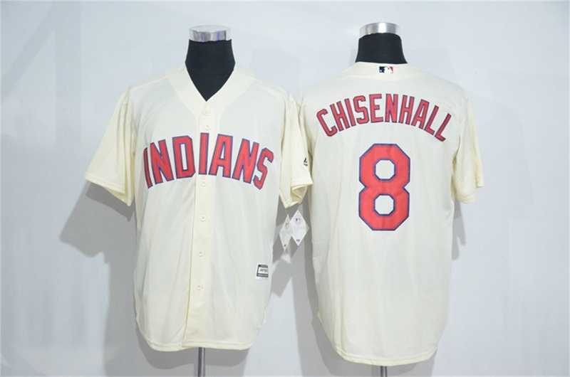 Cleveland Indians #8 Lonnie Chisenhall Cream New Cool Base Stitched Baseball Jersey,We sell and wholesale Cleveland Indians #8 Lonnie Chisenhall Cream New Cool Base Stitched Baseball Jersey on line form chian!