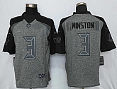 Nike Limited Tampa Bay Buccaneers #3 Winston Gray Men's Stitched Gridiron Gray Jersey,baseball caps,new era cap wholesale,wholesale hats