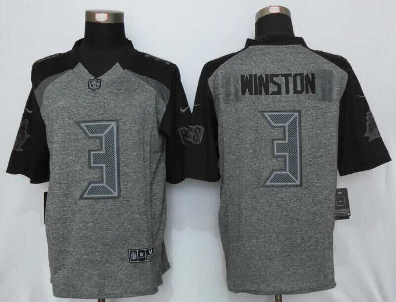 Nike Limited Tampa Bay Buccaneers #3 Winston Gray Men's Stitched Gridiron Gray Jersey,We sell and wholesale Nike Limited Tampa Bay Buccaneers #3 Winston Gray Men's Stitched Gridiron Gray Jersey on line form chian!