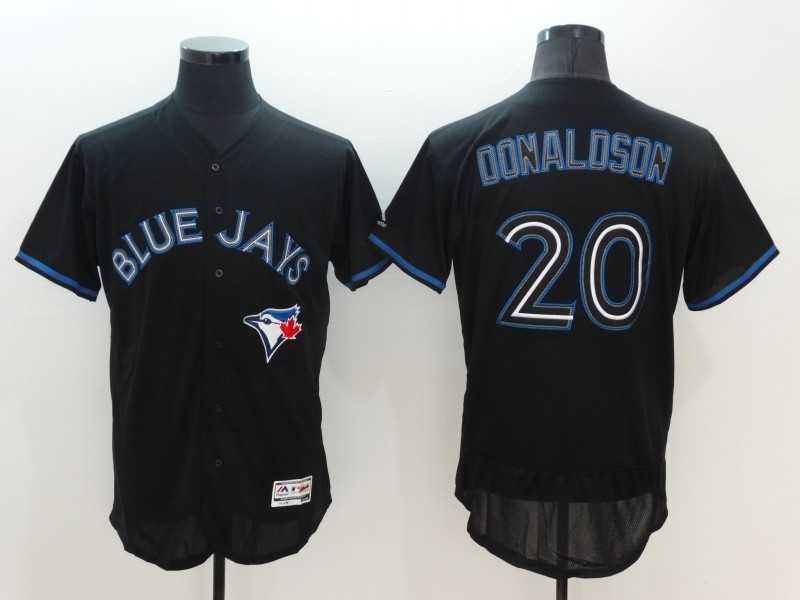 Toronto Blue Jays #20 Josh Donaldson Black Fashion Flexbase Collection Stitched Jersey,We sell and wholesale Toronto Blue Jays #20 Josh Donaldson Black Fashion Flexbase Collection Stitched Jersey on line form chian!