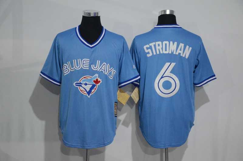 Toronto Blue Jays #6 Marcus Stroman Mitchell And Ness Light Blue Pullover Jersey,We sell and wholesale Toronto Blue Jays #6 Marcus Stroman Mitchell And Ness Light Blue Pullover Jersey on line form chian!