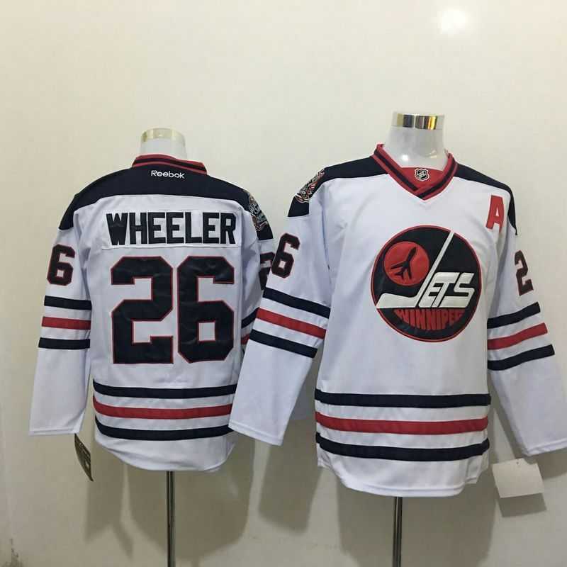 Winnipeg Jets #26 Blake Wheeler 2016 New White Stitched Hockey Jersey,We sell and wholesale Winnipeg Jets #26 Blake Wheeler 2016 New White Stitched Hockey Jersey on line form chian!