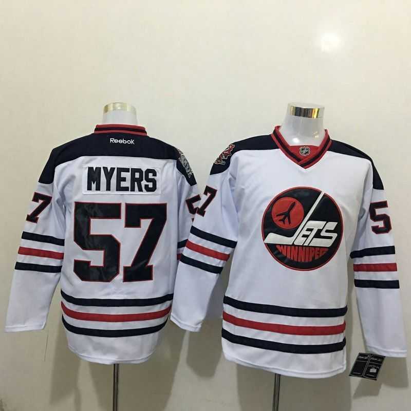 Winnipeg Jets #57 Myers 2016 New White Stitched Hockey Jersey,We sell and wholesale Winnipeg Jets #57 Myers 2016 New White Stitched Hockey Jersey on line form chian!
