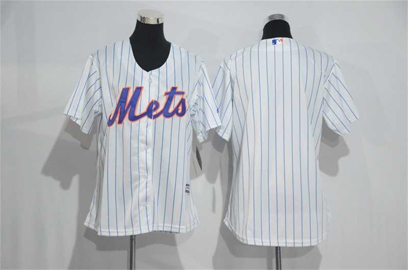 Women New York Mets Blank White Pinstripe New Cool Base Stitched Jersey,We sell and wholesale Women New York Mets Blank White Pinstripe New Cool Base Stitched Jersey on line form chian!