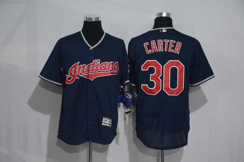 Cleveland Indians #30 Carter Navy Blue Flexbase Collection Stitched Baseball Jersey,We sell and wholesale Cleveland Indians #30 Carter Navy Blue Flexbase Collection Stitched Baseball Jersey on line form chian!