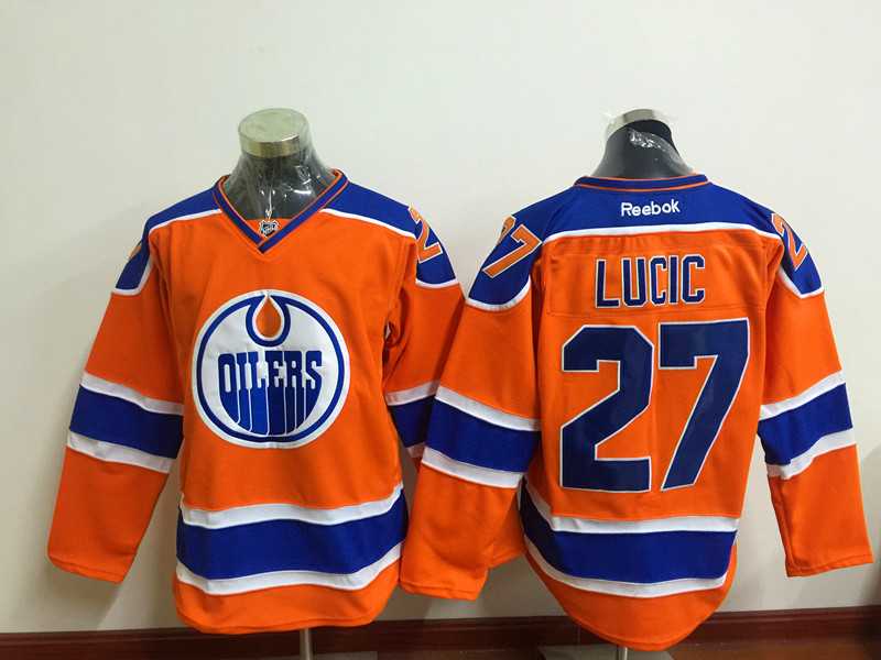 Edmonton Oilers #27 Lucic Orange Stitched NHL Jersey,We sell and wholesale Edmonton Oilers #27 Lucic Orange Stitched NHL Jersey on line form chian!
