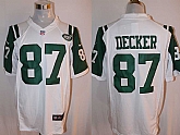 Nike New York Jets #87 Eric Decker White Team Color Stitched Game Jersey,baseball caps,new era cap wholesale,wholesale hats