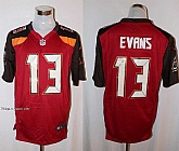 Nike Tampa Bay Buccaneers #13 Mike Evans Red Team Color Stitched Game Jersey